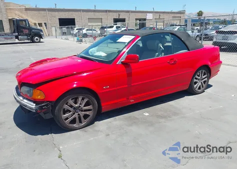 2001 BMW 330Ci from USA, damaged, VIN WBABS534X1JU85870